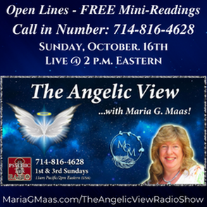 The Angelic View Radio Show Logo