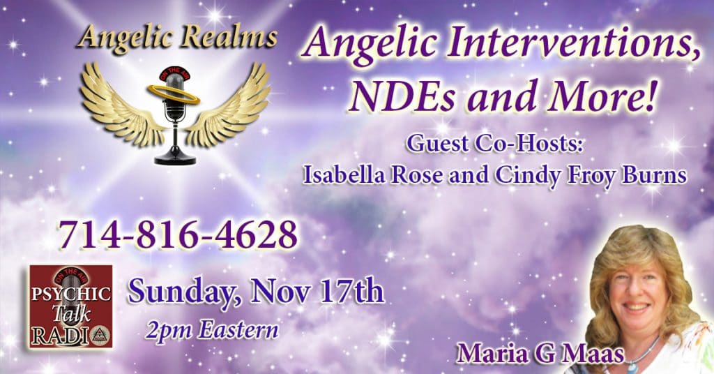 Angelic Realms Radio Show Page Banner